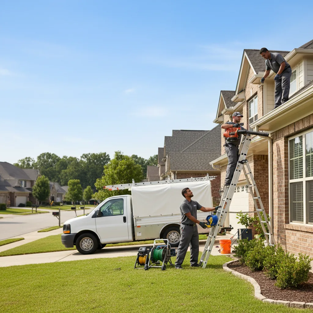 Home Gutter Service in Brownfield, TX near me